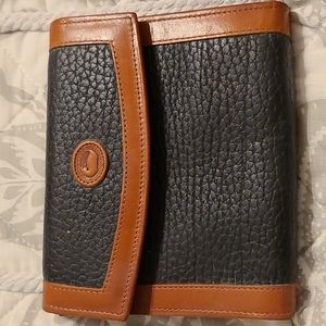 Rare 1996 Vintage Dooney agenda WALLET